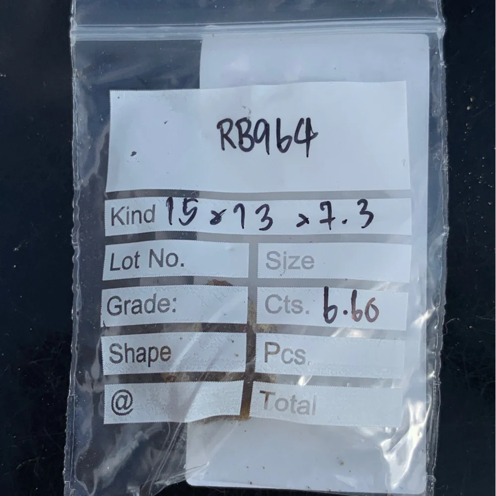 Dark Welo 6.60Ct Very Rare Ethiopian Dark Base Welo Opal Rough